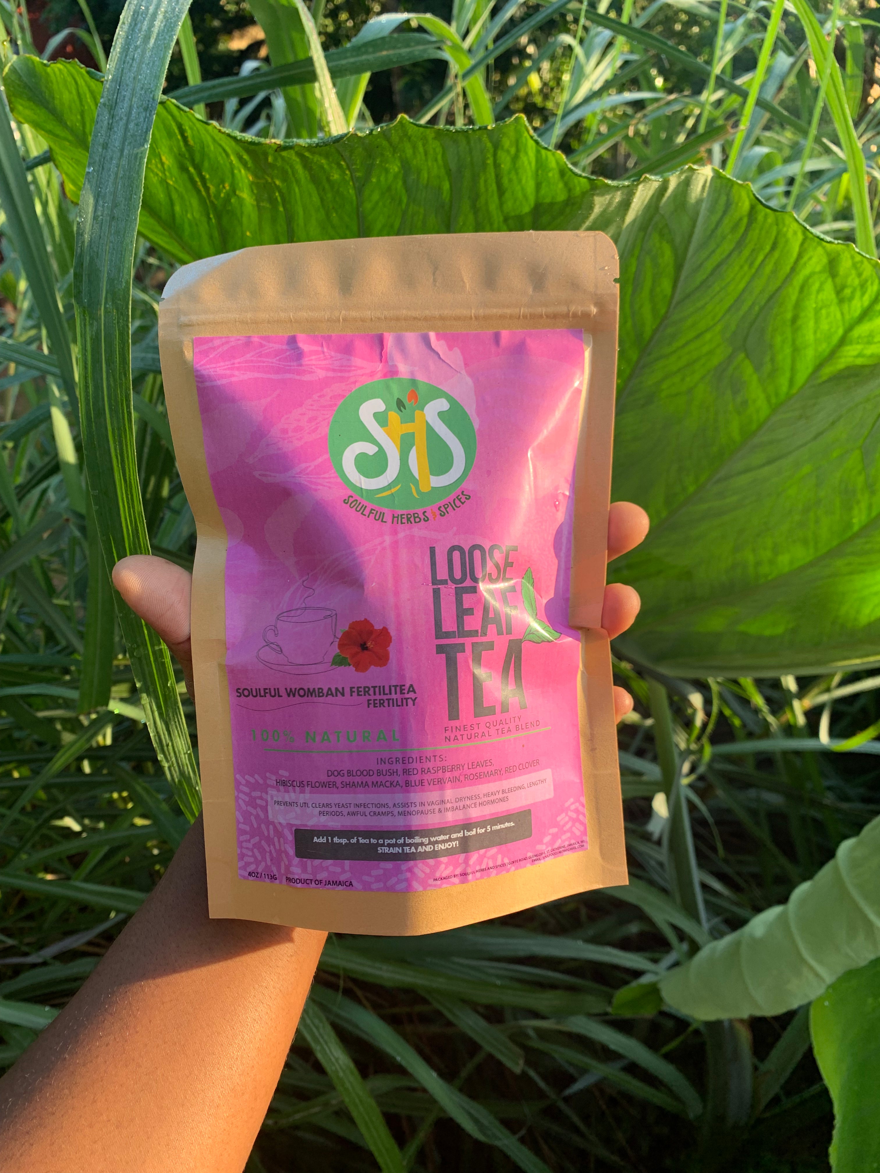 Soulful Wombman FertiliTEA – Soulful Herbs & Spices