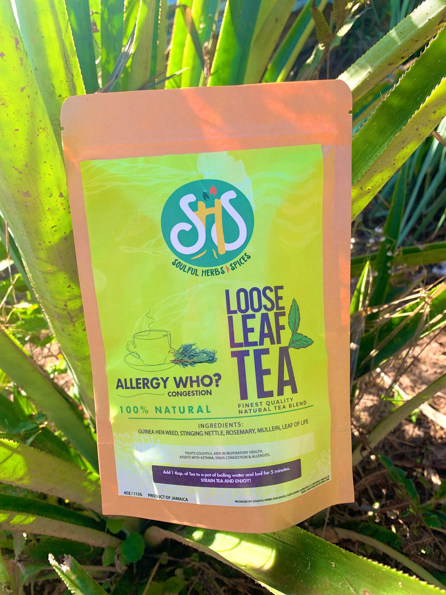 Allergy Who ? Loose Leaf Tea